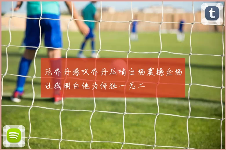 范乔丹感叹乔丹压哨出场震撼全场让我明白他为何独一无二