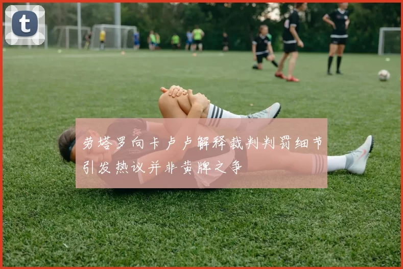 劳塔罗向卡卢卢解释裁判判罚细节引发热议并非黄牌之争